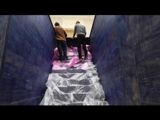 Монтаж выставки "Ян Фабр: Рыцарь отчаяния – воин красоты"