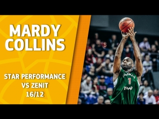 Star Performance. Mardy Collins vs Zenit - 26 pts  3 ast