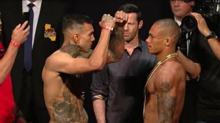 UFC Сакраменто: Дуэль взглядов на взвешивании - Фили vs Мораес