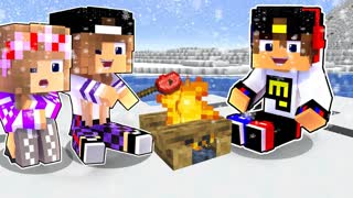 КАК МНЕ ПЕРЕЖИТЬ ХОЛОДНУЮ ЗИМУ в МАЙНКРАФТ ДЕВУШКА ВИДЕО ТРОЛЛИНГ MINECRAFT